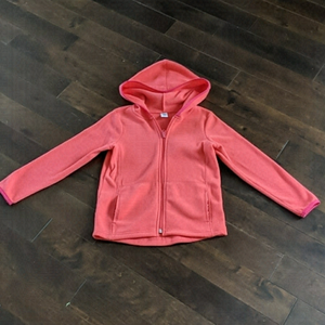 𝅺old Navy Micro Fleece Hoodie Size 6/7 EUC